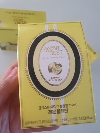 몽베스트 위드더 블랜딩 하우스 _레몬 블랙티 — 5점을 준 리뷰어가 2022년 12월 올린 사용 사진