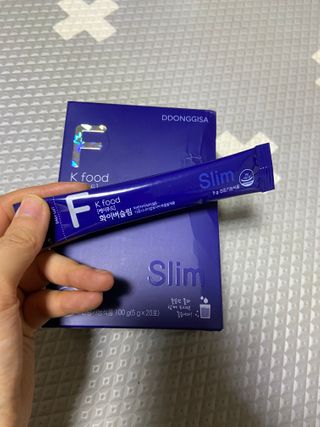 똥기사의 케이푸드 화이버슬림 — 5점을 준 리뷰어가 2021년 1월 올린 사용 사진