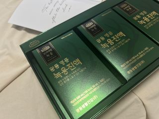 광동생활건강 광동 명품 녹용진액 50mL x 30포 — 5점을 준 리뷰어가 2023년 4월 올린 사용 사진