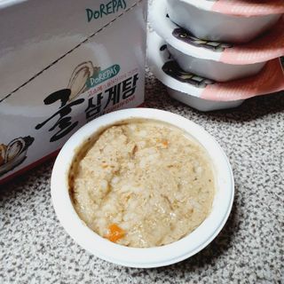도레파스 굴삼계탕 - 강아지용 — 5점을 준 리뷰어가 2021년 3월 올린 사용 사진