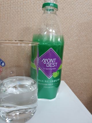 몽베스트 Montbest with Sparkling water Lime20병 — 4점을 준 리뷰어가 2021년 10월 올린 사용 사진