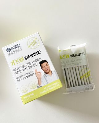 연세생활건강 키즈텐 멀티비타민 1BOX (30포) — 5점을 준 리뷰어가 2022년 5월 올린 사용 사진