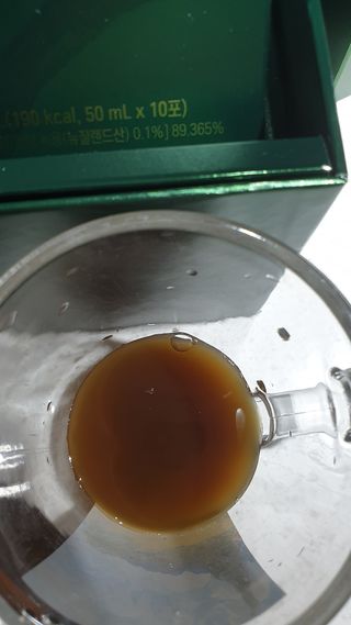 광동생활건강 광동 명품 녹용진액 50mL x 30포 — 5점을 준 리뷰어가 2023년 4월 올린 사용 사진