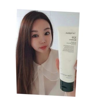라로지크 X3 리페어 퍼퓸 헤어팩 150mℓ — 5점을 준 리뷰어가 2021년 12월 올린 사용 사진