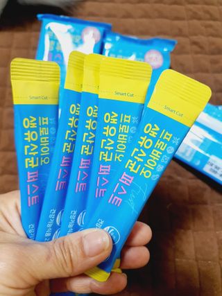 헬스업 핼스업 프로바이오 생유산균 퍼스트 — 5점을 준 리뷰어가 2021년 1월 올린 사용 사진