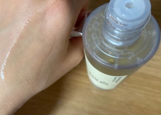 GINGER6 라이크 화이트 블라썸 에센스 토너 — 5점을 준 리뷰어가 2021년 12월 올린 사용 사진