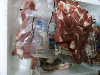 찐신선 한끼한팩 미국 냉동 목살 & 네덜란드 냉동 삼겹살 SET — 5점을 준 리뷰어가 2021년 10월 올린 사용 사진