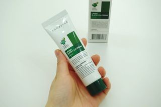 랑벨 랑바이오 블랙 시카 크림 50ml(블랙비 프로폴리스, 시카 4종, 판테놀 10 함유) — 4.5점을 준 리뷰어가 2022년 4월 올린 사용 사진