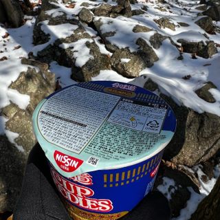 NISSIN 닛신 컵누들  4종 - 씨푸드오리지날, 씨푸드 스파이시, 씨푸드 커리, 씨푸드 XO소스 — 5점을 준 리뷰어가 2022년 12월 올린 사용 사진