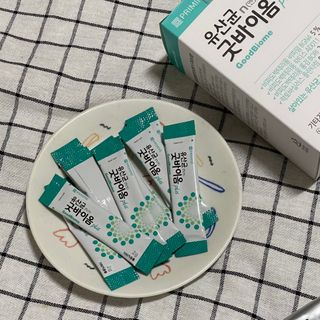 프리마인 유산균 국가지정연구소 선정, 살아있는 생유산균 200억 마리의 힘. 유산균n굿바이옴플러스 — 5점을 준 리뷰어가 2021년 11월 올린 사용 사진