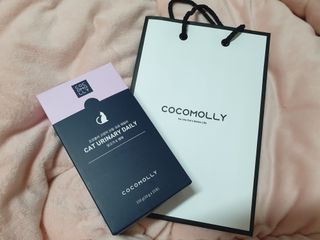 코코몰리 고양이 구강• 헤어볼 데일리 /신장• 요로 데일리 — 5점을 준 리뷰어가 2021년 1월 올린 사용 사진
