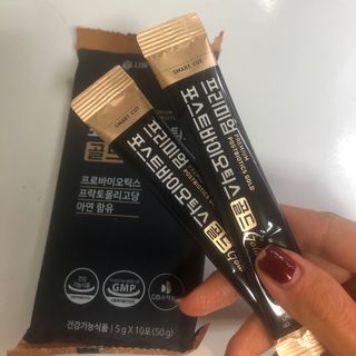 서울약사신협_프리미엄포스트바이오틱스골드_5g x 50포 — 5점을 준 리뷰어가 2021년 2월 올린 사용 사진