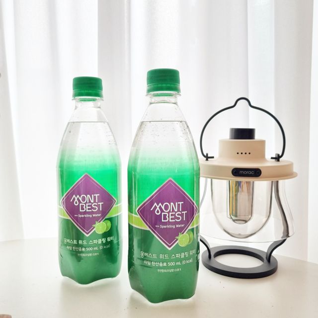 Montbest with Sparkling water Lime20병 리뷰 사진