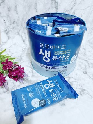 서울약사신협_프로바이오생유산균_2.5G x 100포 — 5점을 준 리뷰어가 2021년 7월 올린 사용 사진