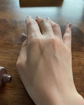 산다화 비타민C 화이트닝 크림 — 4.5점을 준 리뷰어가 2023년 4월 올린 사용 사진