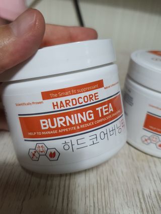 뉴트리션팩토리 하드코어버닝티 오리지널 — 5점을 준 리뷰어가 2021년 8월 올린 사용 사진