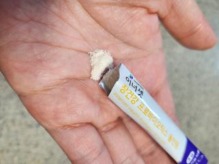 이너셋 장건강 프로바이오틱스 올인원 — 5점을 준 리뷰어가 2023년 1월 올린 사용 사진