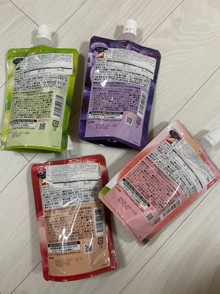 ORIHIRO 오리히로 곤약젤리 제로칼로리 130g 4종 4팩(맛별로 1팩씩) — 5점을 준 리뷰어가 2023년 3월 올린 사용 사진