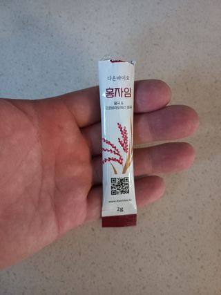 하루 1포로 콜레스테롤, 유산균, 고역가 소화효소까지 한번에 섭취! 다온바이오 홍자임 1개월분(30포) — 5점을 준 리뷰어가 2022년 12월 올린 사용 사진