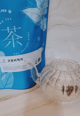 트루헬퍼 코목비책 작두콩 도라지 돌배 모과 생강 차 30티백 — 5점을 준 리뷰어가 2023년 3월 올린 사용 사진