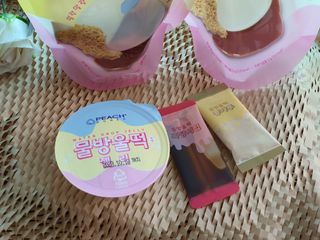 (주) 피치코리아 물방울떡젤리 X 2개입 — 3.5점을 준 리뷰어가 2022년 11월 올린 사용 사진