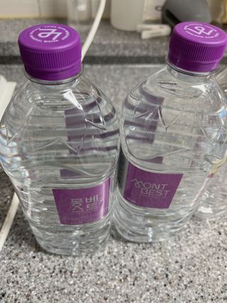 몽베스트 MONTBEST 1L 12입 — 5점을 준 리뷰어가 2022년 2월 올린 사용 사진