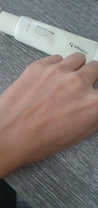 젠바이오 코스메틱스 젠바이오수딩크림]   가려운 피부 & 아토피 원픽 크림 — 5점을 준 리뷰어가 2022년 9월 올린 사용 사진