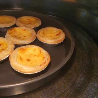 디앙뜨 포르투갈 에그타르트 오리지널 맛+패션후르츠+초콜릿타르트 맛 중 택1 — 4점을 준 리뷰어가 2021년 8월 올린 사용 사진