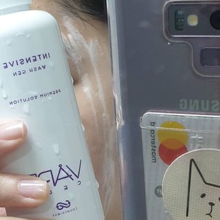 바르셀 저분자피쉬콜라겐 클랜징 파우더 화이트닝 각질제거 필링 워시 젠 90g — 5점을 준 리뷰어가 2021년 11월 올린 사용 사진