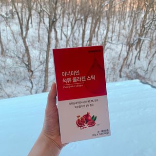 이너미인 석류 콜라겐 스틱 — 4.5점을 준 리뷰어가 2021년 1월 올린 사용 사진