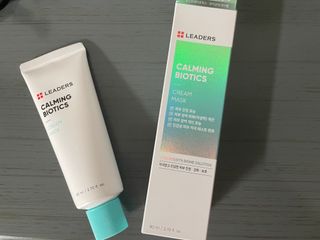 리더스코스메틱 리더스 카밍 바이오틱스 크림 마스크 — 5점을 준 리뷰어가 2021년 8월 올린 사용 사진