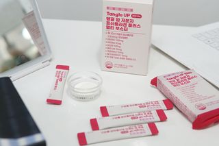 MF [푸딜라이트] 하루 한 포, 피부건강 챙기는 탱글업 콜라겐 — 5점을 준 리뷰어가 2024년 2월 올린 사용 사진