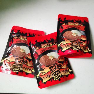 불타 지옥불카레 불지옥맛 180g x 3봉 — 5점을 준 리뷰어가 2021년 6월 올린 사용 사진