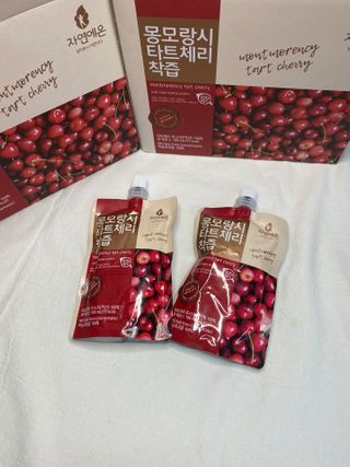 자연에온 몽모랑시 타트체리 착즙 100mL 10개입 2BOX — 5점을 준 리뷰어가 2021년 1월 올린 사용 사진