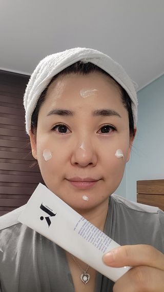 키노닉스 원더 레미디 튜브 보습크림 — 5점을 준 리뷰어가 2022년 3월 올린 사용 사진