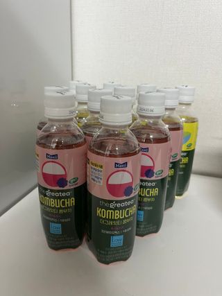 더그레잇티 콤부차 [매일유업] 더그레잇티 44kcal 콤부차 300ml *12개입 (오리지널 6개+베리리치 6개) — 5점을 준 리뷰어가 2023년 8월 올린 사용 사진