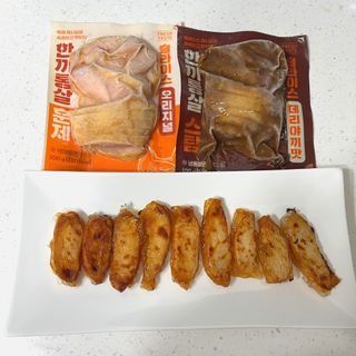 한끼통살 슬라이스 닭가슴살 — 5점을 준 리뷰어가 2023년 2월 올린 사용 사진