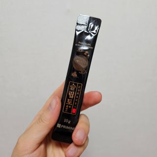 프리마인 자체 기업부설 연구소에서 찾아낸 건강한 수면의 비밀.  슬립토 플러스 30포 — 5점을 준 리뷰어가 2023년 5월 올린 사용 사진