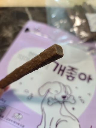 My Pet Care 천연단백질 치아건강에 개좋아 — 4점을 준 리뷰어가 2021년 2월 올린 사용 사진