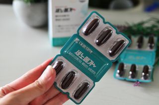 [대웅제약] 혈행, 눈,뼈건강, 알티지오메가3 세노메가 루테인 — 5점을 준 리뷰어가 2021년 8월 올린 사용 사진