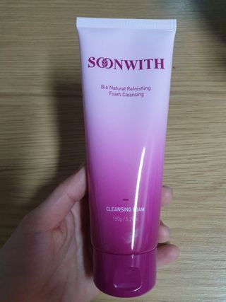 SOONWITH 바이오 내추럴 리프레싱 폼클렌징 — 2.5점을 준 리뷰어가 2021년 2월 올린 사용 사진
