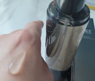 The Fact 더팩트 에이치에프엔 쿨링 안티헤어로스 토닉 젤 150ml — 5점을 준 리뷰어가 2022년 5월 올린 사용 사진