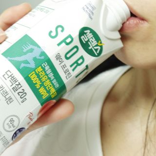 셀렉스스포츠 셀렉스 스포츠 웨이 프로틴 복숭아_ 330ml x 12팩 — 5점을 준 리뷰어가 2021년 4월 올린 사용 사진