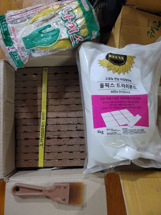 [신흥산업] 붙이는 벽돌 황토 파벽돌 230mm 45장,  욕실 인테리어 실내장식 셀프인테리어 — 5점을 준 리뷰어가 2023년 7월 올린 사용 사진