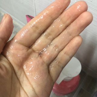 [후르디아] 복숭아 바디워시+바디에센스 세트 — 5점을 준 리뷰어가 2021년 3월 올린 사용 사진