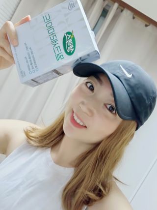 셀렉스스포츠 셀렉스 밀크세라마이드 저분자피쉬콜라겐 28포 X 1박스 — 5점을 준 리뷰어가 2021년 7월 올린 사용 사진