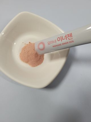 [모마네] 이너뷰티 히알루론산 비오틴 코큐텐 저분자피쉬콜라겐 - 3 g 30포 ★석류맛 — 5점을 준 리뷰어가 2021년 12월 올린 사용 사진
