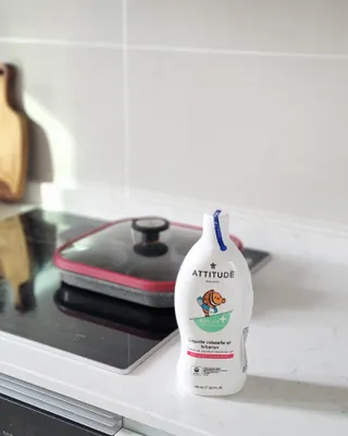 에티튜드 천연 젖병세정제 무향 700ml 1종 주방세제 EWG올그린 순한 비건 세제 — 5점을 준 리뷰어가 2022년 7월 올린 사용 사진