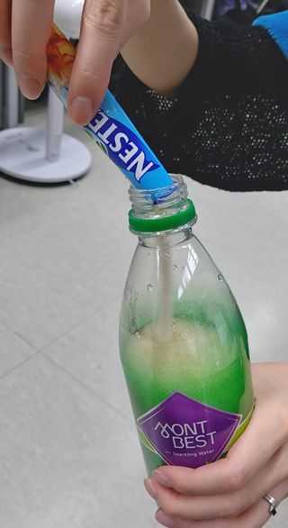 몽베스트 Montbest with Sparkling water Lime20병 — 5점을 준 리뷰어가 2022년 7월 올린 사용 사진