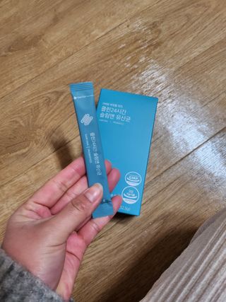 클린24시간 슬림앤유산균 1박스 (3.5g X 15포) — 5점을 준 리뷰어가 2023년 2월 올린 사용 사진